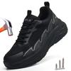Lightweight Work Safety Shoes Men Women Anti-smash Anti-puncture Shoes Breathable Work Sneakers Security Protection Safety Boots