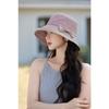 Premium sense bucket hat spring and summer hat women's thin sunshade sunscreen hat bow show face small quick drying sun hat