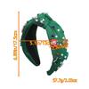 Christmas Cartoon Reindeer & Santa Rhinestone Headband – Festive Party Hair Accessory