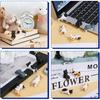 12 Pcs Car Dashboard Decorations Cats Car Interior Accessories, Mini Cat Figurines, Cute Rear View Mirror Accessories Mini Resin Car Decor Fun Cats