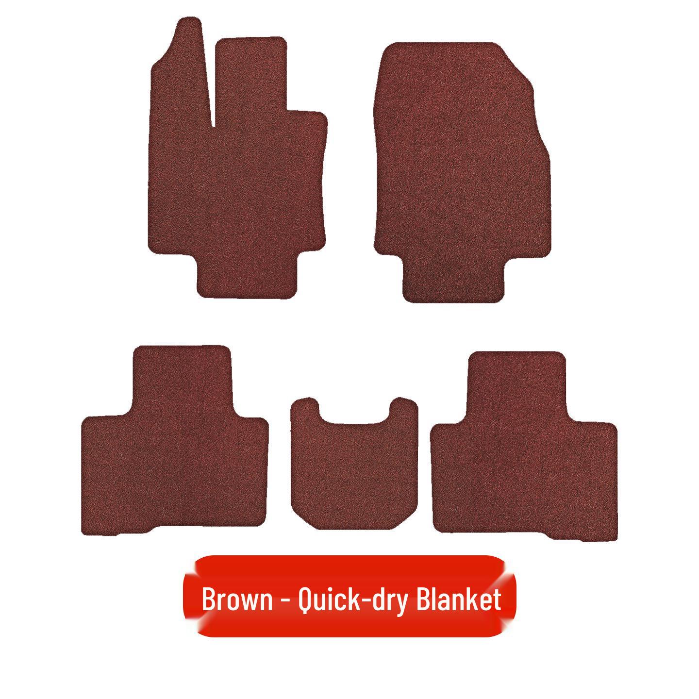Quick-Drying Floor Mats for Toyota Crown & Land Cruiser - Interior Car Protection & Modification