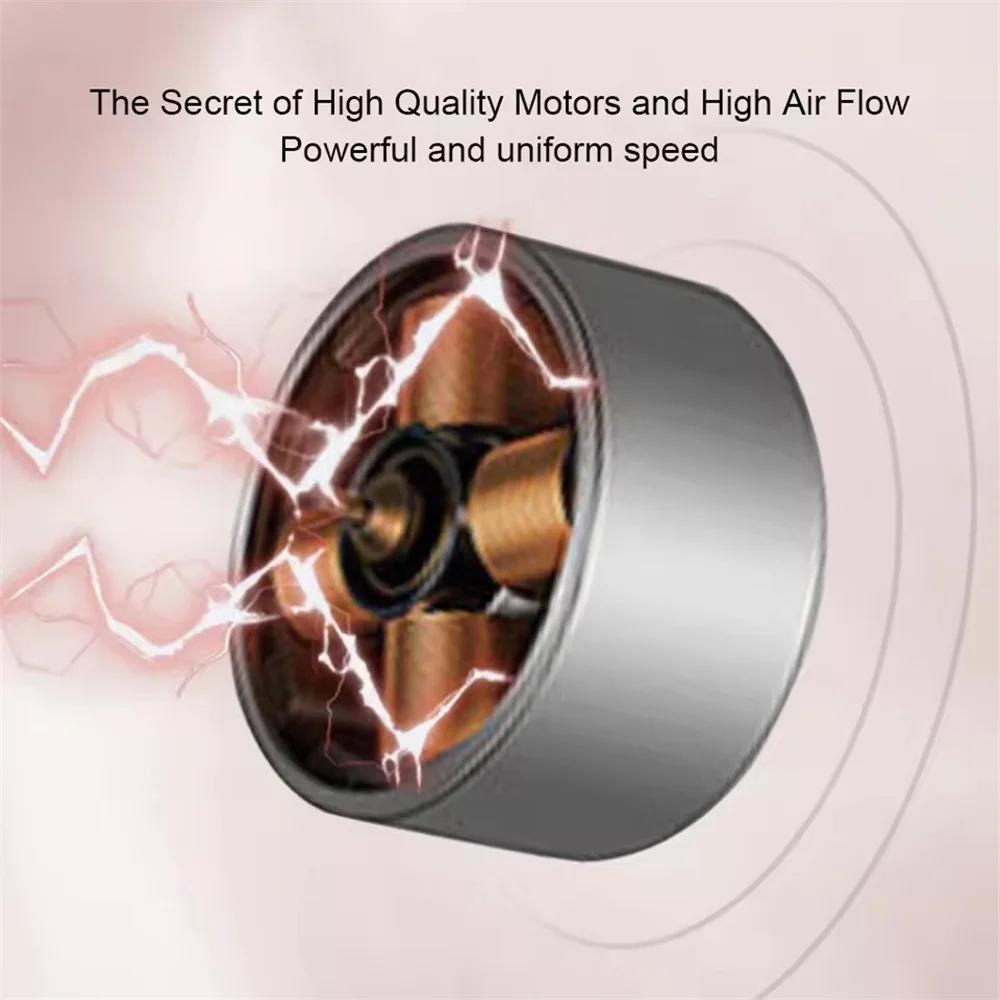 2025 New Model Noise Free Rechargeable Mini Fan for Silent Cooling Experience Lightweight Portable Mini Pocket Fan White