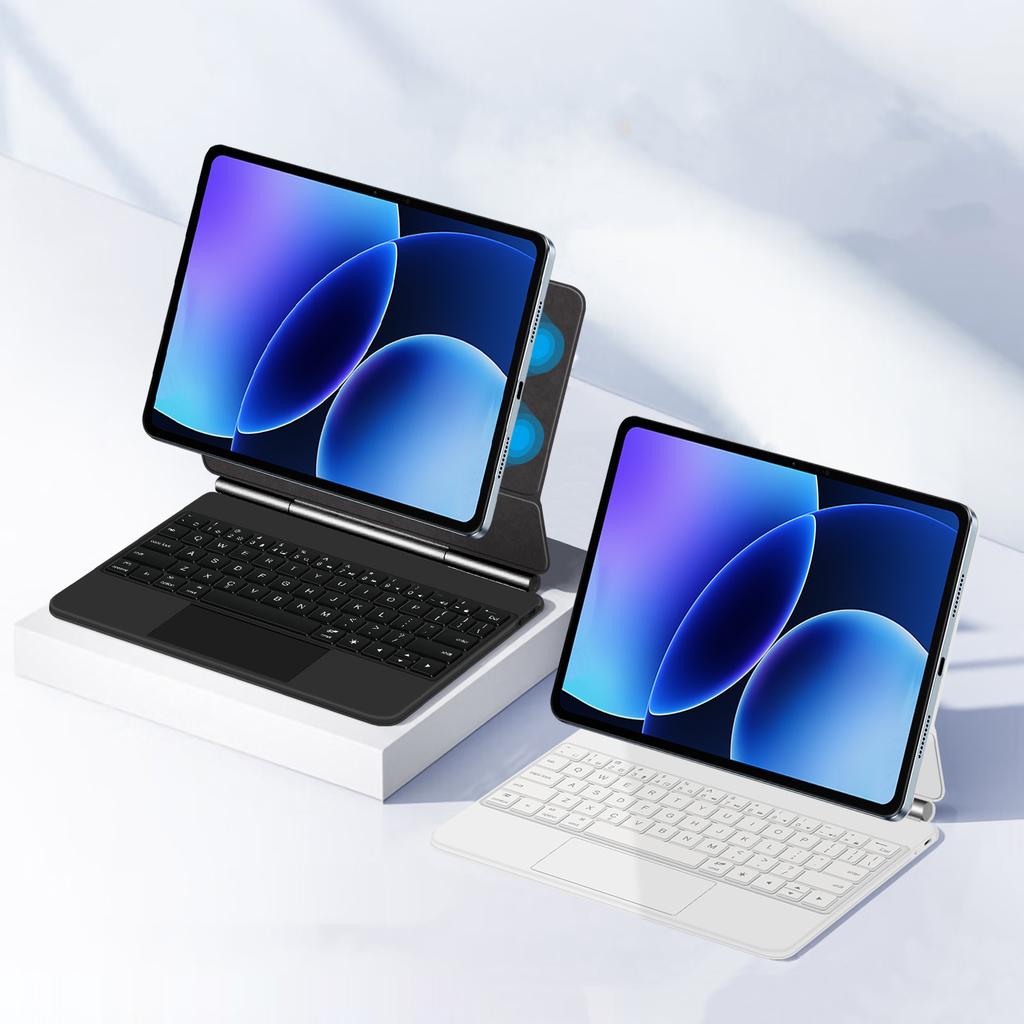 Magic Keyboard für Pad 8 7 Magnetische Hülle für MiPad 8 Mi Pad 8 7 Pro 11,2 Zoll POCO Pad X1 Intelligente Multi-Touch-Tastaturabdeckung