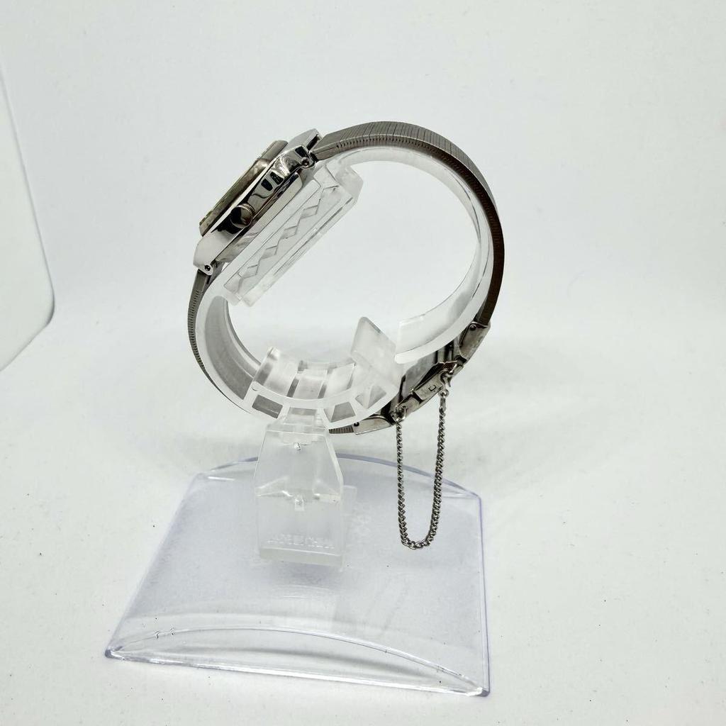 Used New Battery Replacement SEIKO Quartz Ladies Watch Square Vintage