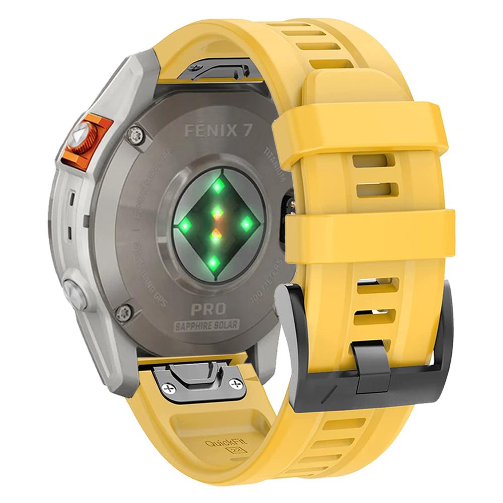 Sports Silicone Watch Band For Garmin Fenix 7 7X Pro 6 6X 5 5X Plus/Epix 2 47mm 51mm/TACTIX/965 QuickFit 26mm 22mm Wrist Strap