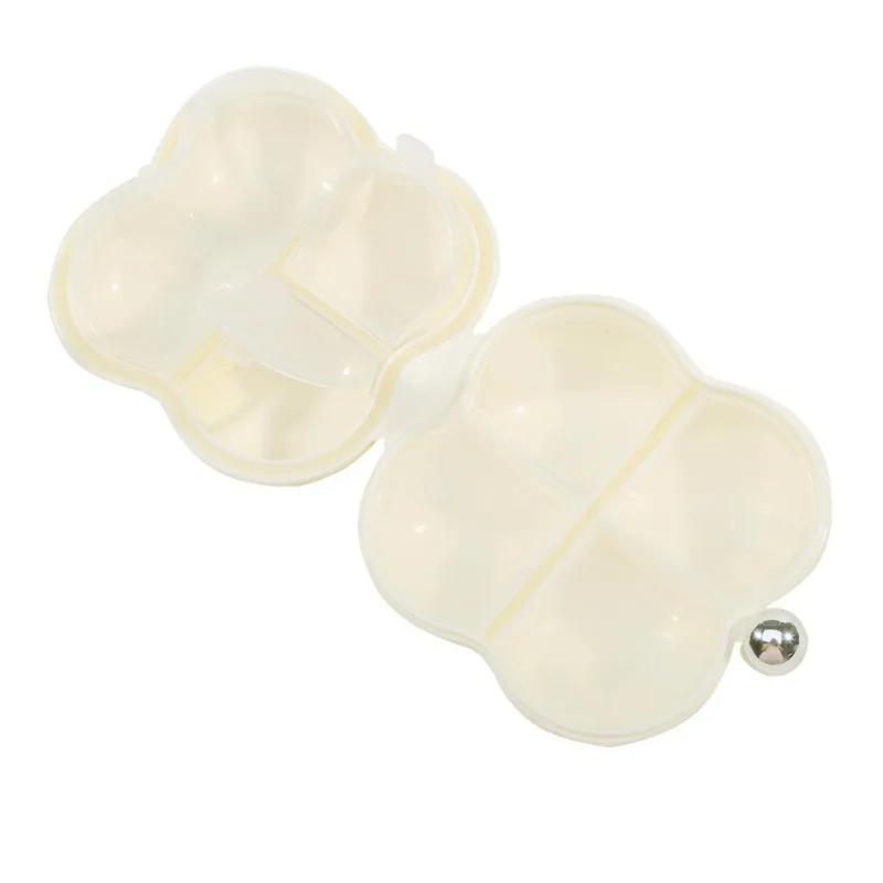 

Compartments with Independent Sealed Pill Boxes Cute Candy Shaped Jewelry Earring Organizer Pill Organizer