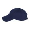 DOLPHIN WAVE APPAREL Dolphin Lettering Embroidered Ball Cap Deep Blue