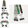 Palestinian Scarf Shawl For Wedding Decoration High Temperature Resistant Four Seasons National Flag Design