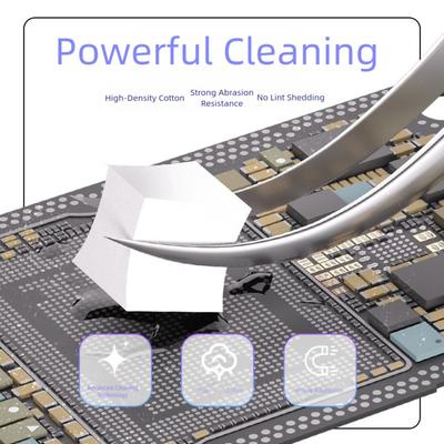 1box/800PCS For NC800 Cleaning Spong Phone Screen PCB Motherboard Back Cover Glass Camera Cleaning Tool Phone Repair