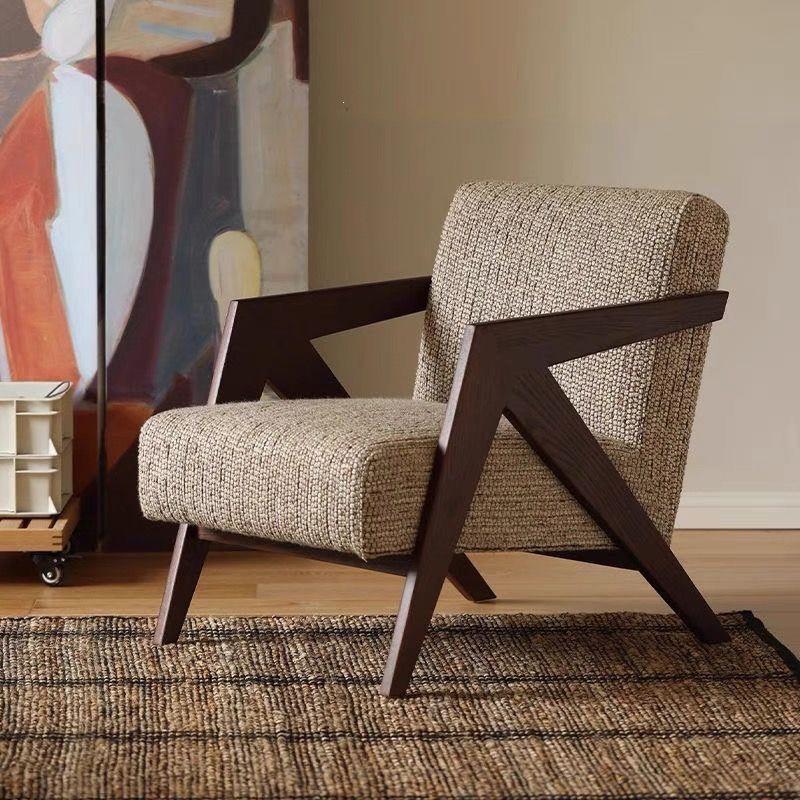 Modern Minimalist Luxury Single Sofa Chair for Living or Study Room