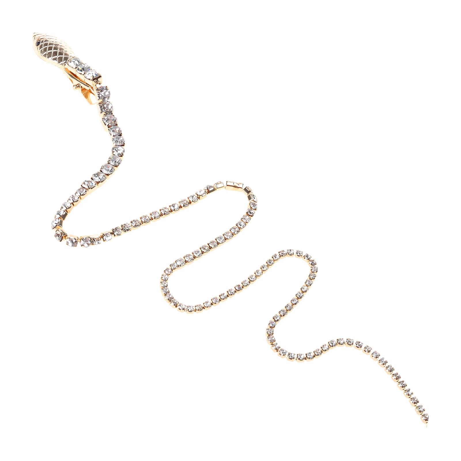 

Trendy Hairpin Unique Accessories Cute Hairpin Hair Barrette Alloy Material Snake Headwear Elegant Hair Decoration