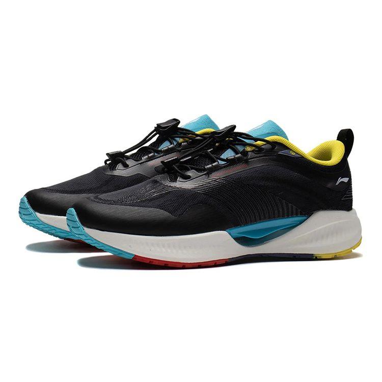 Li Ning Jugend Ultraleicht 19 Bequeme Rutschfeste Stoßdämpfende Verschleißfeste Atmungsaktive Stützende Leichte Low-Top Laufschuhe YKFS018-7