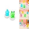 Rabbit Tumbler Toy For Kids With Plastic Resin Material And Educational Benefits