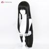 Anime Wigs Akemi Homura Cosplay Wig 90cm Long Black Twisted Braid Hair Halloween Women Party Wigs + Wig Cap