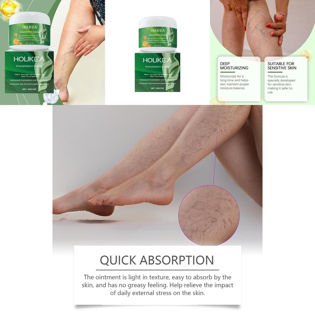 Houkea Beinpflegecreme Beruhigender Feuchtigkeitsspendender Massagesalbe Für Tägliche Hautentlastung