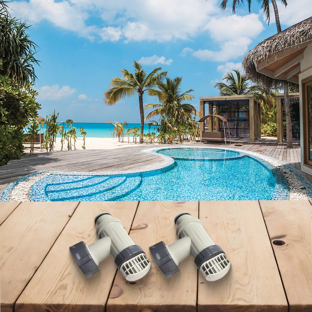 2pcs Pool Plunger Valve Replacement For Intex 10747 Ground Swimming Pool Sand Filter Pump Outdoor Pool Accessories