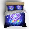 Heart-Shaped Dreamcatcher Design Bedding Duvet Cover Set Duvet Cover Pillowcases (1 * Duvet Cover 2 * Pillowcases, Without Duvet Insert)