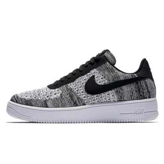 Nike Air Force 1 Flyknit 2 Черный Чистый Платиновый AV3042-001 EU 40