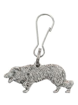 Border Collie Made In England Art Dog Zip Pull Collection