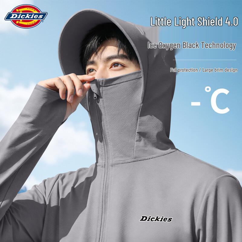 Dickies Men s 2026 Summer UPF100+ Sun Protection Hooded Jacket L