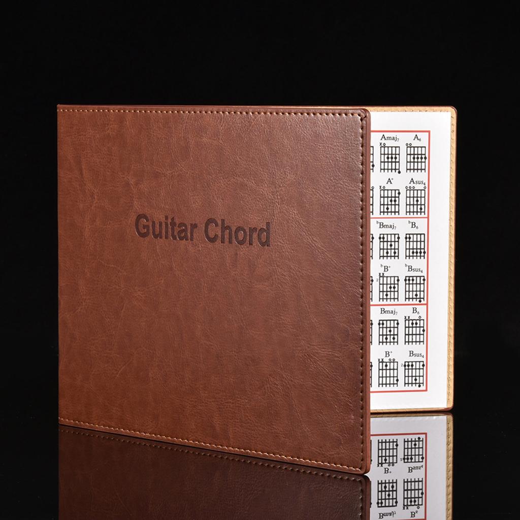 6 String Acoustic   Classical   Electric Guitar Chord Book Paperback Chart