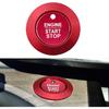 LECART Red Start Button Cover Sticker Fit for Ford Explorer ST XLT Limited Platinum 2024     Auto Interior Accessories Keyless Ignition Decoration
