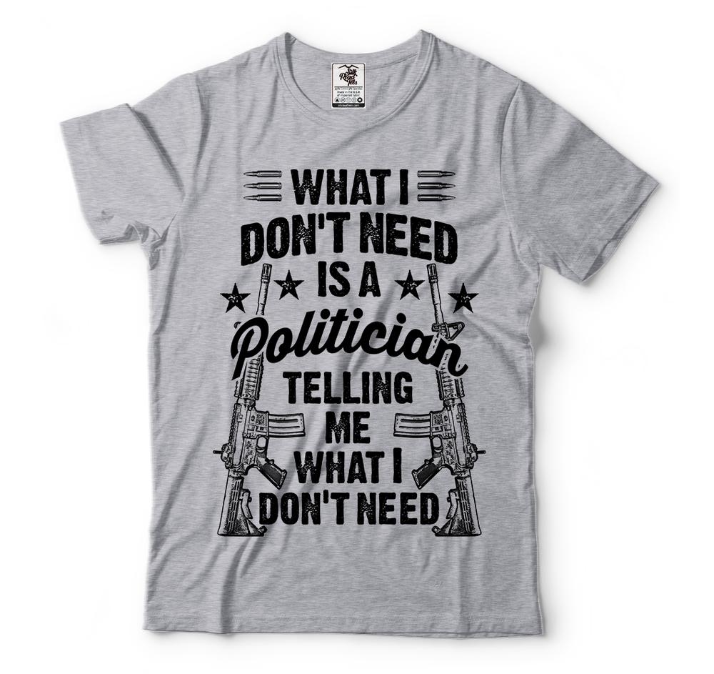 Patriotic T Shirts Ar 15 Tshirts Men Pro Gun Shirts Ar15 Shirt Political Tee