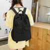 Student Schoolbag Lightweight Sports Backpack Women's Drawstring Backpack