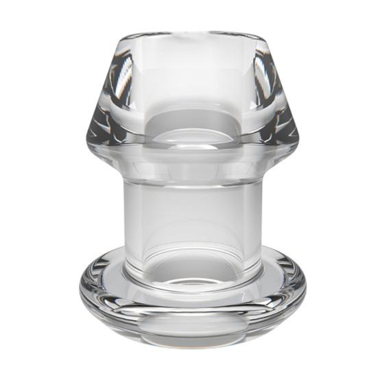 Anal Plug Lightweight Skin-friendly Transparent Useful Butt Beads Sex Toy for Couples