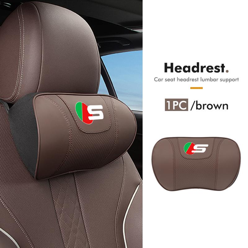 For Jaguar New Car Headrest Neck Support Protect Pillow Pad Lumbar Support Pillows S-Type F-Type X-Type F-Pace I-Pace E-Pace XJR LL78