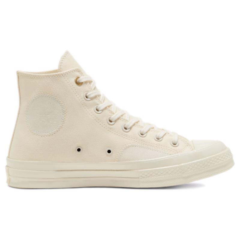 Converse Chuck 70 1970s Hi Clean 'n Preme Simple and Versatile High Top Espadrilles Unisex Beige