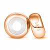 2Pcs Silicone Stopper Beads 925 Silver Charm for DIY Bracelet Making Fine Jewelry Finding Accessories Gift