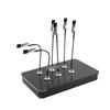 12-Pack FX-01 Bendable Metal Magnetic Clips - Universal Anti-Drop Design