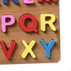 Alphabet Learning Board for Kids with Wooden Pieces