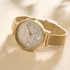 Authorized Dealer [OLIVIA BURTON] Olivia Burton Women's Watch OB16MB37 Sparkle Butterfly Demi Gold Mesh Gray Dial & White Mother-of-Pearl Butterfly