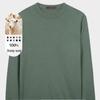 TRIES Men's Slim-Fit Round Neck Wool Sweater