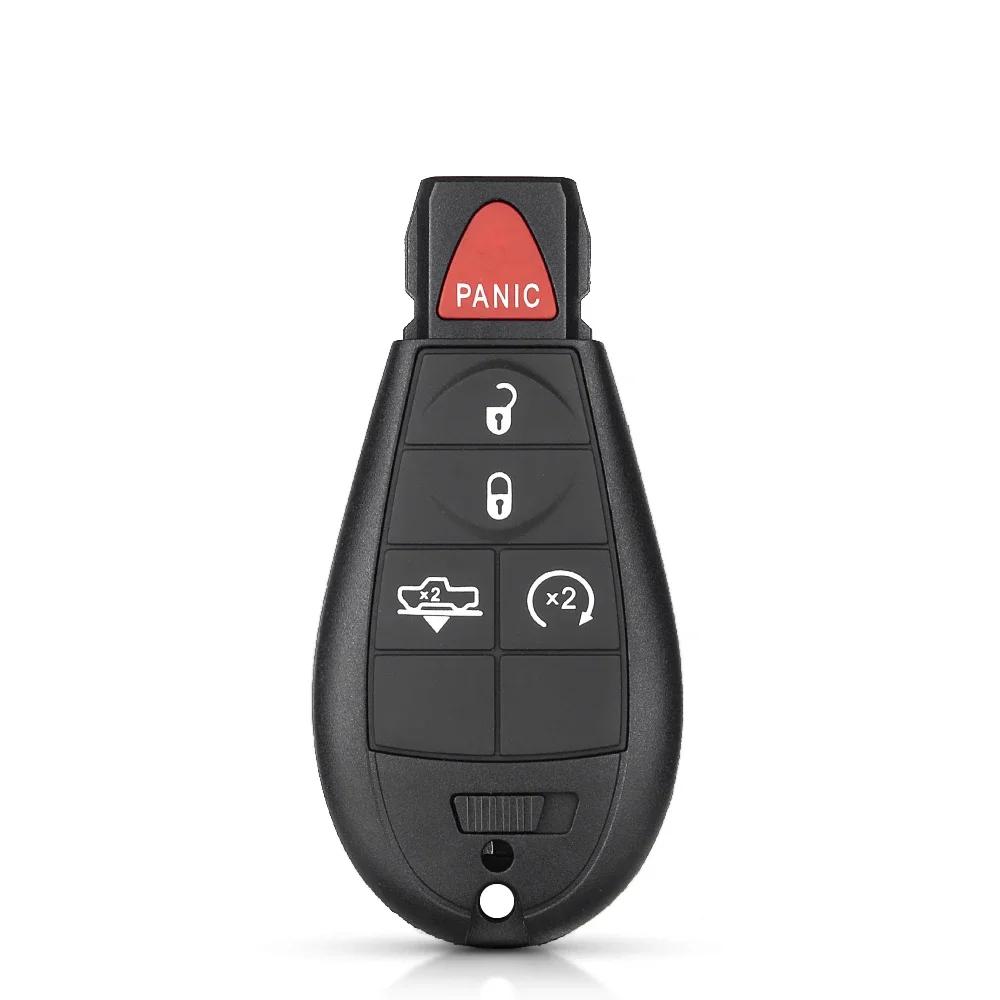 3/4/5/6 Buttons For Chrysler 300C For Jeep Commende For Dodge Durango Ram Grand Caravan Cherokee Replace Key Shell Case