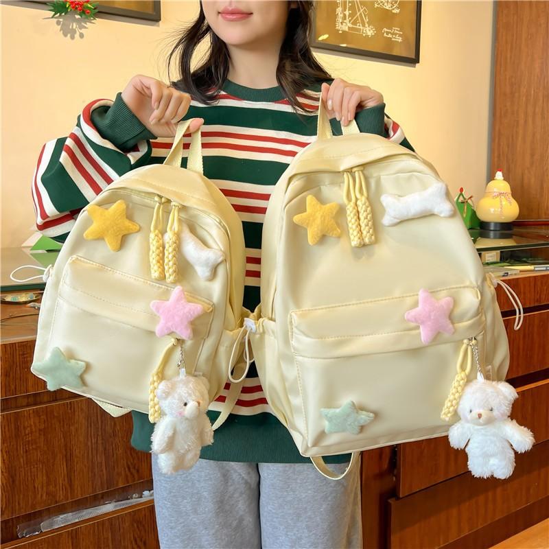 Girls Middle School Students High School Students Simple And Versatile For College Students Versatile Backpack For Young Girls Youth Treasure