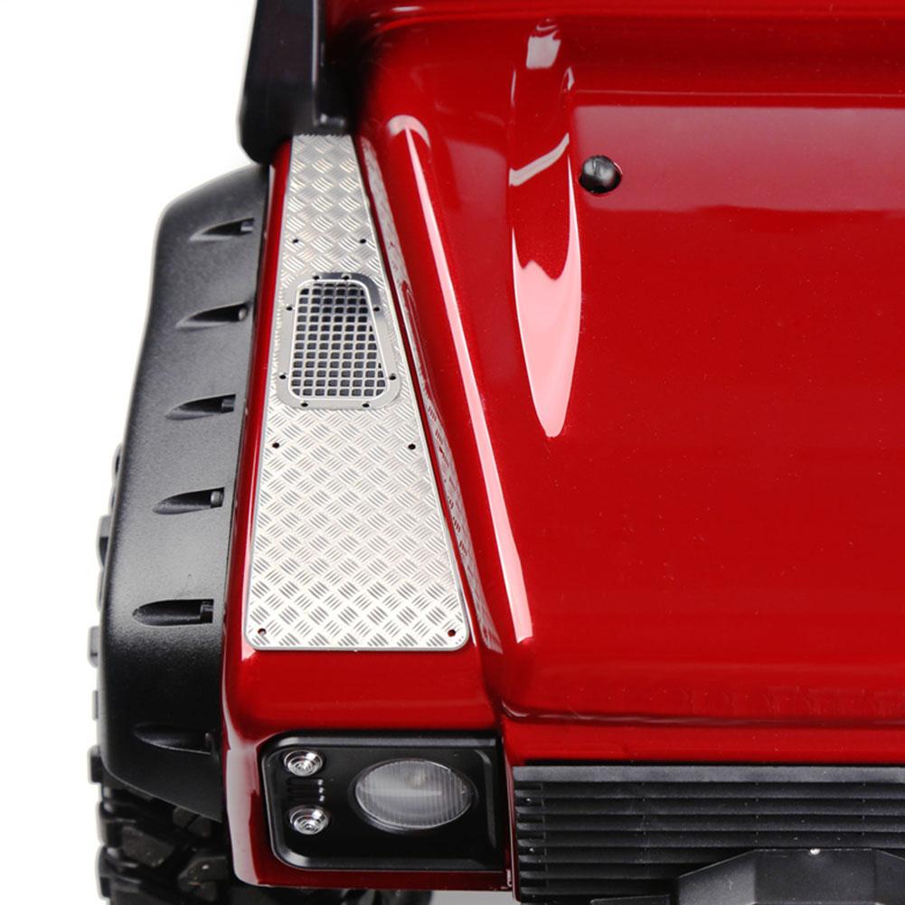 Metal Anti skid Plate Intake Grille RC Upgrade Part for Traxxas TRX4 1:10 RC Car Crawler