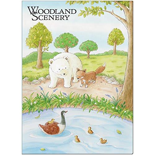Nakabayashi Pocket Album 5 Books L Size 480 Sheets Woodland Scenery 5PL-480-1