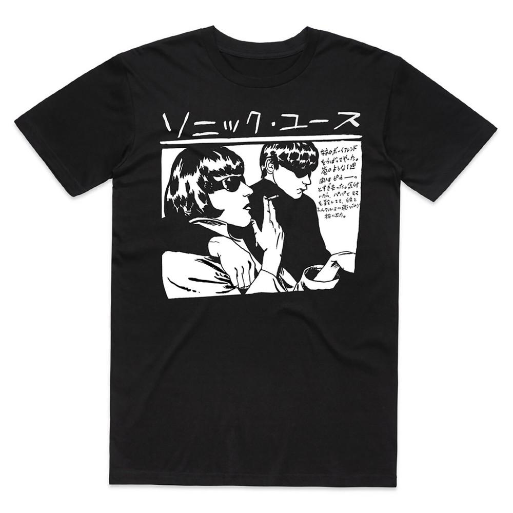 

Men#039;s Sonic Youth Japanese Black Goo Tshirt Medium Black Unisex T-Shirt XXL