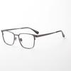 Ultra-light Polygonal Titanium Glasses Frame for Men and Women