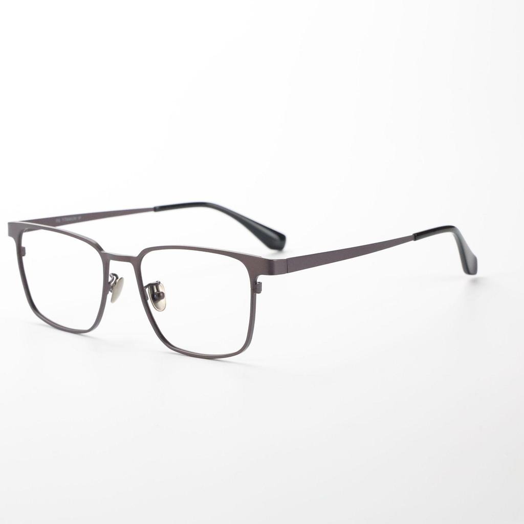 Ultra-light Polygonal Titanium Glasses Frame for Men and Women