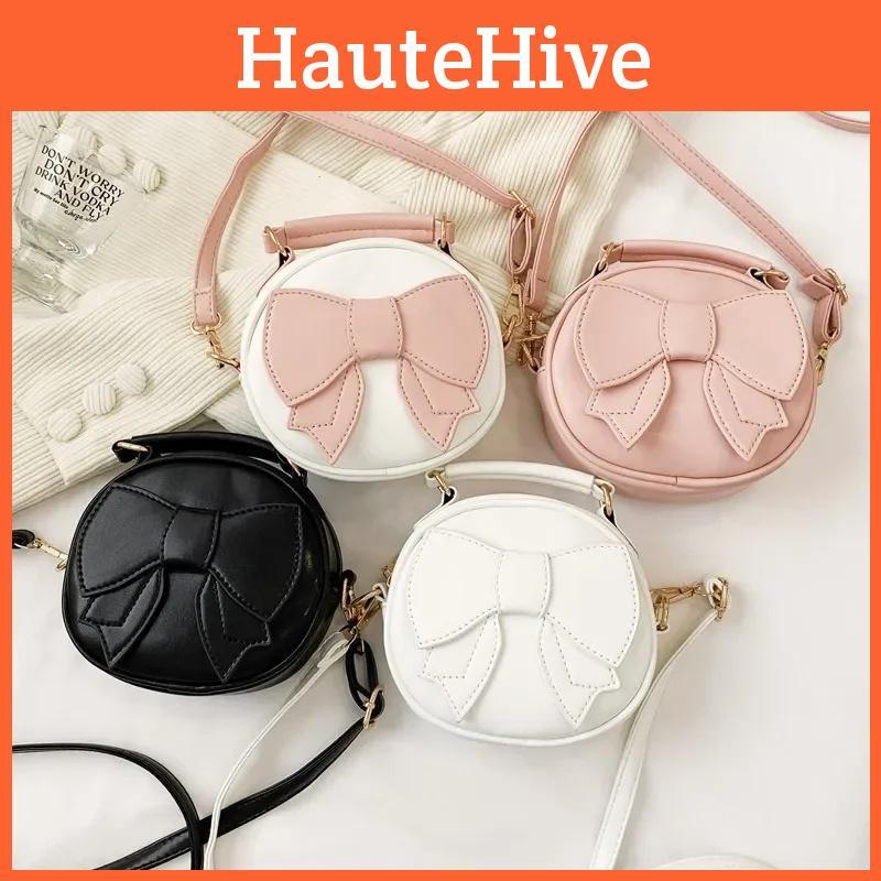 Butterfly Three Dimensional Knot Bag Simple Pattern Girl Children Bags School