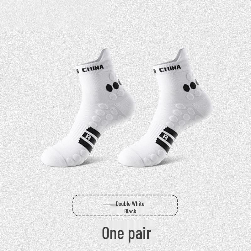 Men's Mid-Calf Towel Bottom Sports Socks for Basketball, Badminton, and Running