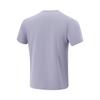 Li Ning Herbal Tea T Comfortable Casual Simple Round Neck Pullover Short Sleeve T-Shirt Men T-Shirts Muted-Gray Purple ATSV509-6