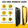 2x Dynamic LED Side Marker Turn Signal Light for 2003-2007 INFINITI G35 Coupe US