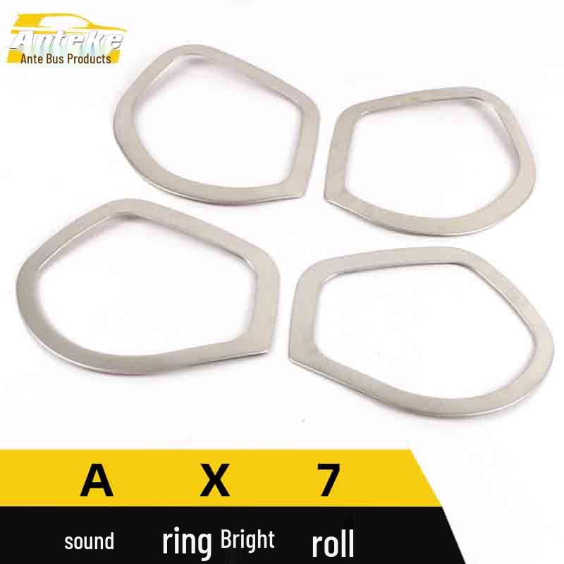 Stainless Steel Speaker Cover for Dongfeng Fengshen AX7 - Decorative Car Accessory