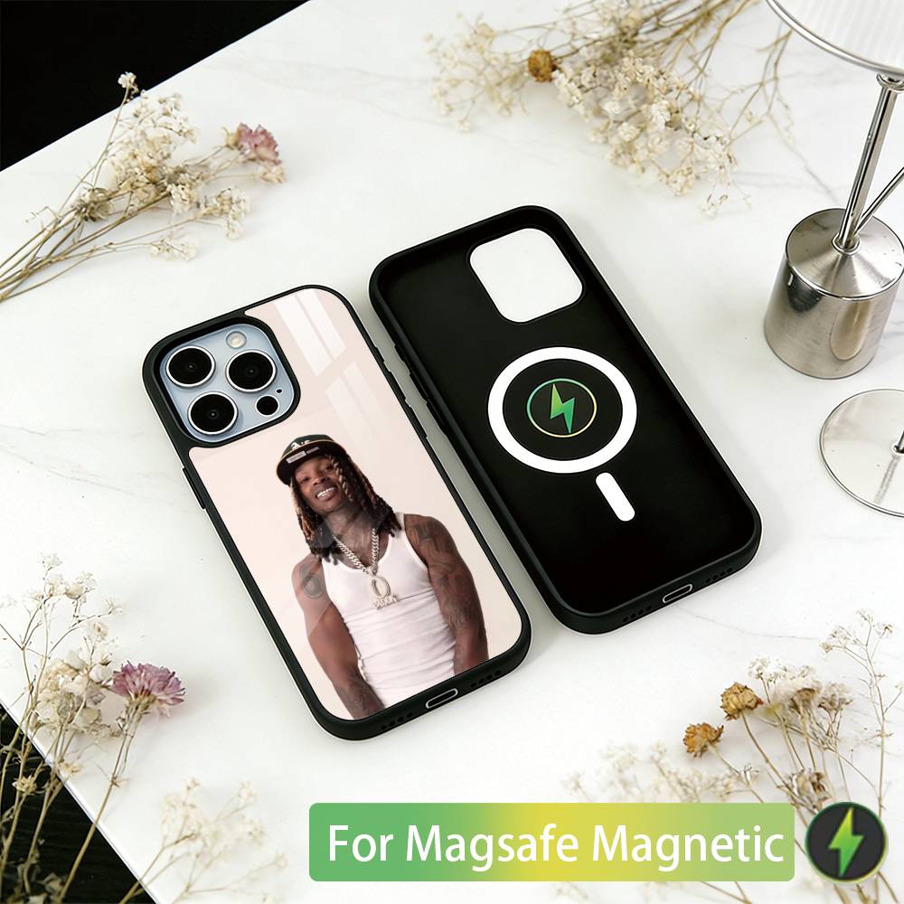 R-Raper K-King Von Phone Case For iPhone17,16,15,14,13,12,11 Plus,Pro Magnetic with Magsafe Wireless Charging