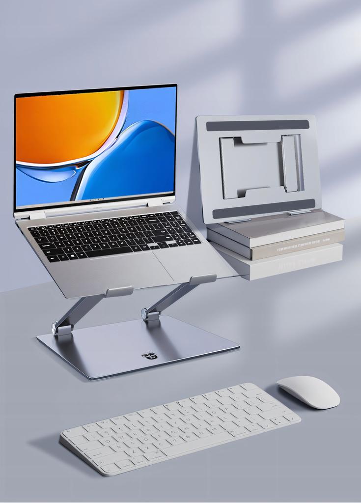 Laptop állvány, állítható alumínium térdig érő asztal + ingyenes